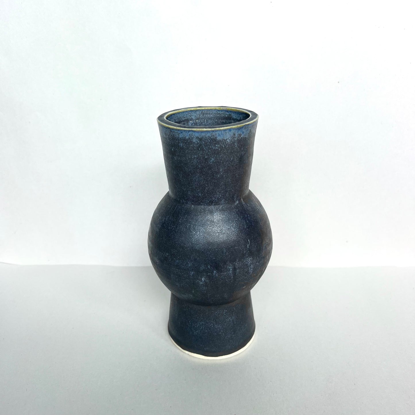 Vintage Black Vase