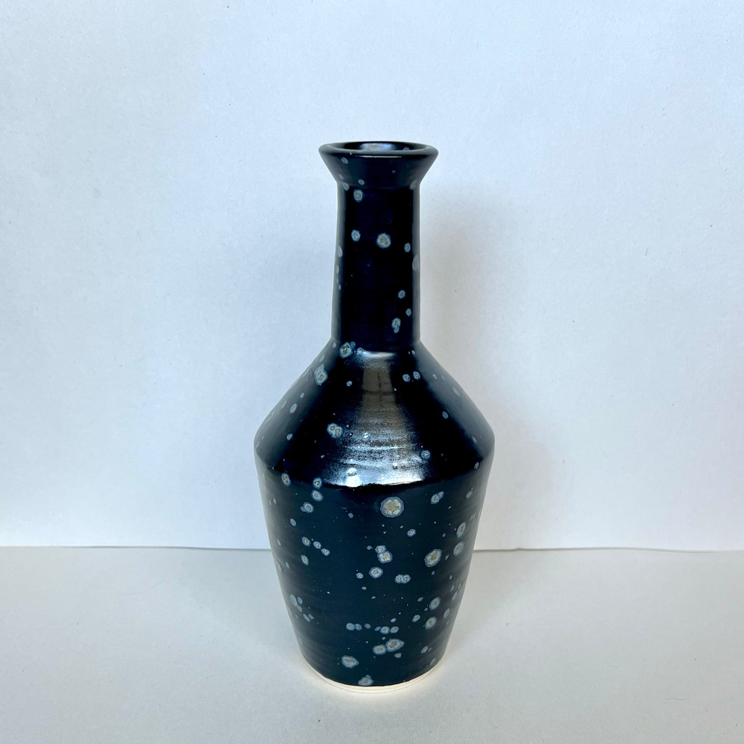 Obsidian Quartz Vase