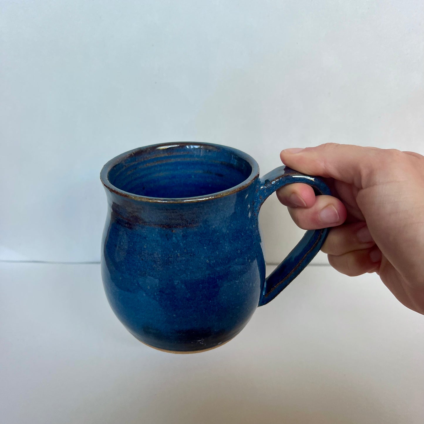 Juego de tazas de mezclilla personalizadas con efecto piedra