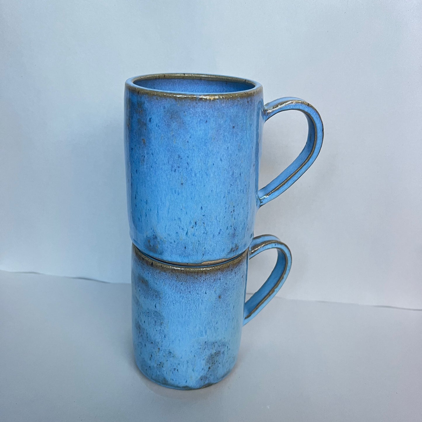 Soft Blue Mug Set