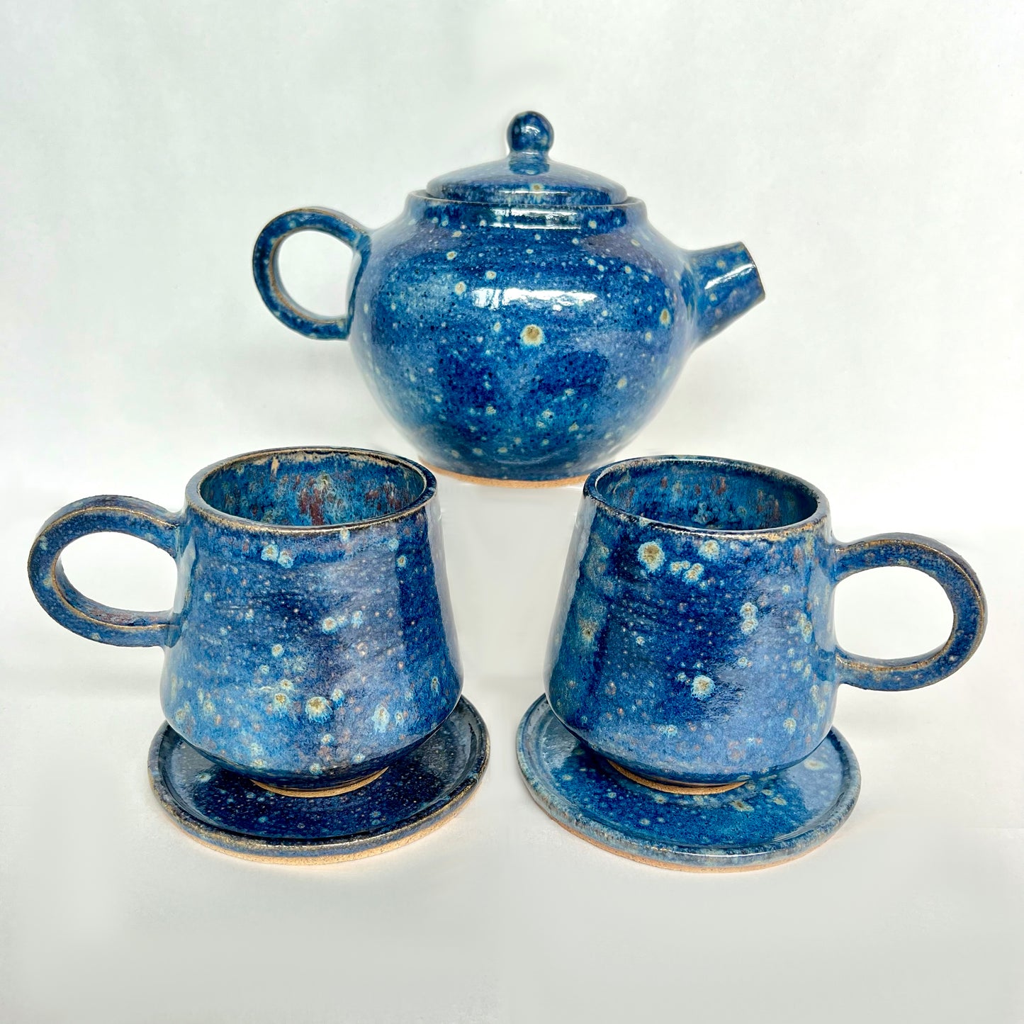 Starry Night Teapot & Tea Cup Set